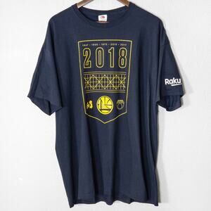 Fruit of the Loom 2018 Championship Shirt Retro Sportswear Fan Merch Size XL